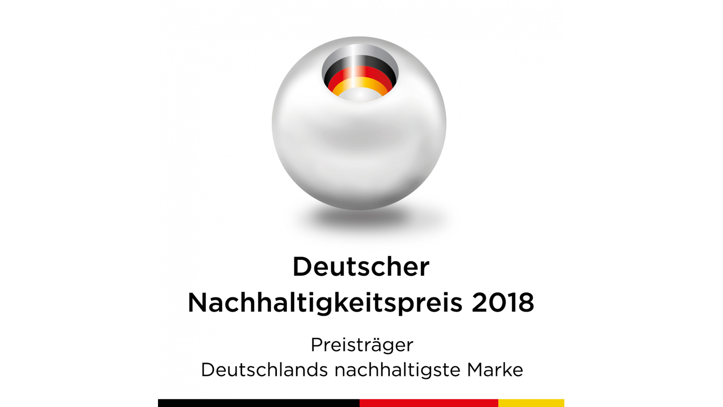 Auszeichnung ‚Deutscher Nachhaltigkeitspreis 2018‘