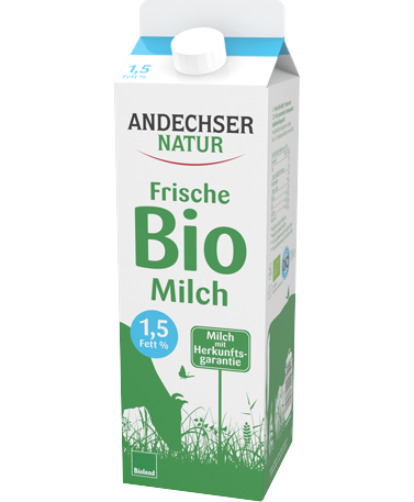 ANDECHSER NATUR Organic low-fat milk 1.5% 1l