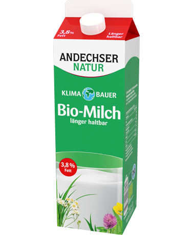 ANDECHSER NATUR länger haltbare Bio-Milch 3,8% Fett