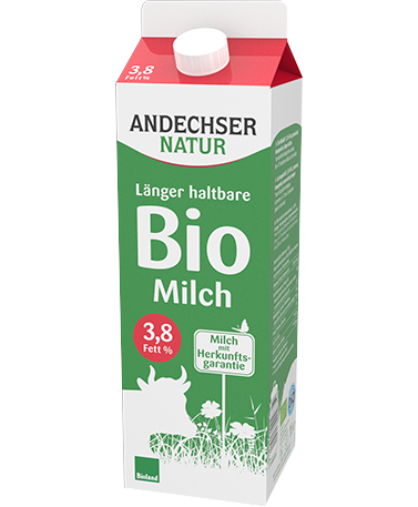 ANDECHSER NATUR Unskimmed milk 3.8% 1l extended shelf life