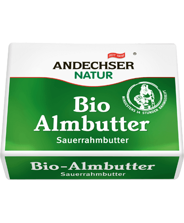 ANDECHSER NATUR Organic alp butter 250g