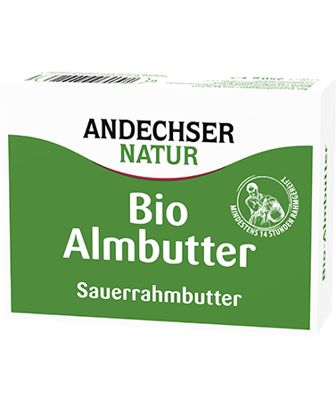 ANDECHSER NATUR Bio-Almbutter 82% 250g