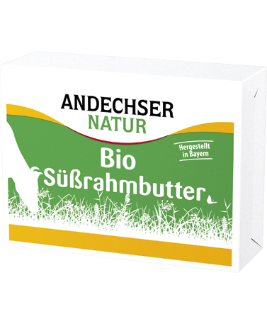 ANDECHSER NATUR organic butter 82 % 250 g