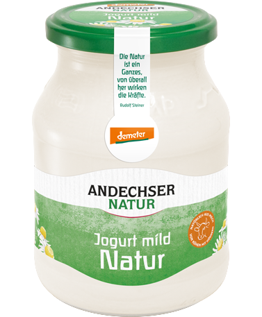 ANDECHSER NATUR demeter Jogurt mild 3,8% 500g