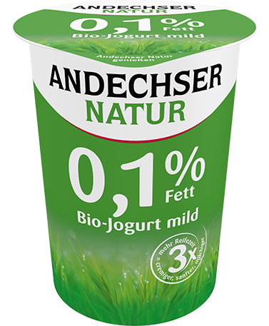 Bio-Jogurt mild 0,1% Fett 500g 