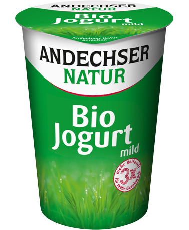 ANDECHSER NATUR Bio Jogurt mild 3,8% 500g Becher