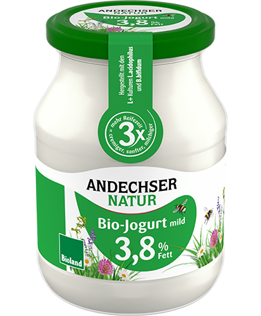 ANDECHSER NATUR Bio-Jogurt mild 3,8% 500g