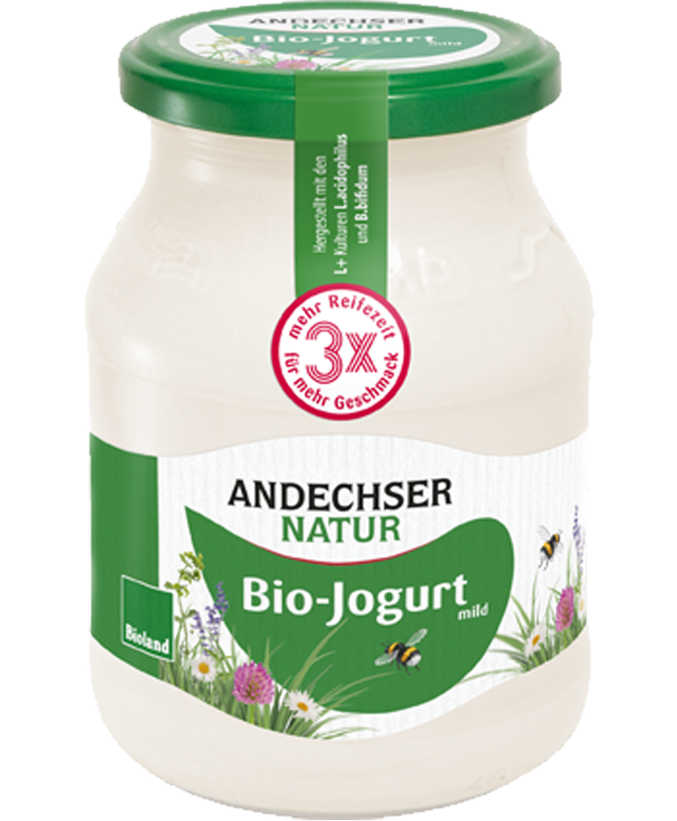 ANDECHSER NATUR Bio Jogurt mild 3,8 % 500g