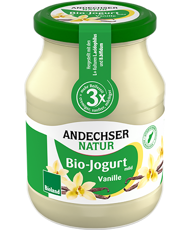 AN Bio Jogurt mild Vanille 3,8% 500g