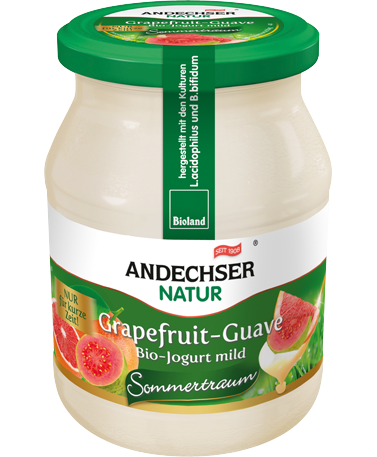 ANDECHSER NATUR Bio-Jogurt mild Grapefruit Guave 3,7%