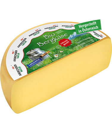 ANDECHSER NATUR Organic alpine cheese 50% 3.1kg