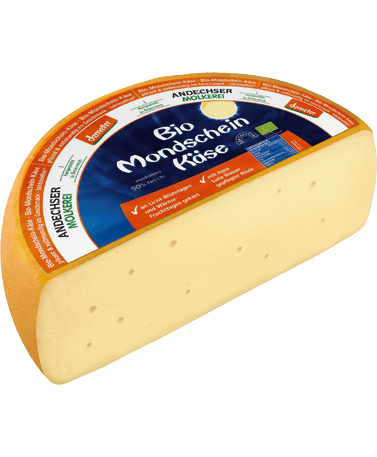 ANDECHSER NATUR demeter organic moonshine cheese 50% FDM 3kg