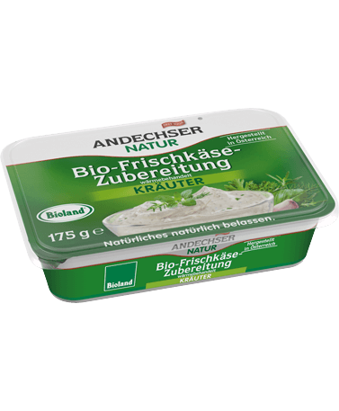 ANDECHSER NATUR Organic cream cheese herbs 65% 175g