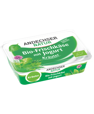 ANDECHSER NATUR Organic cream cheese herbs 65% 175g