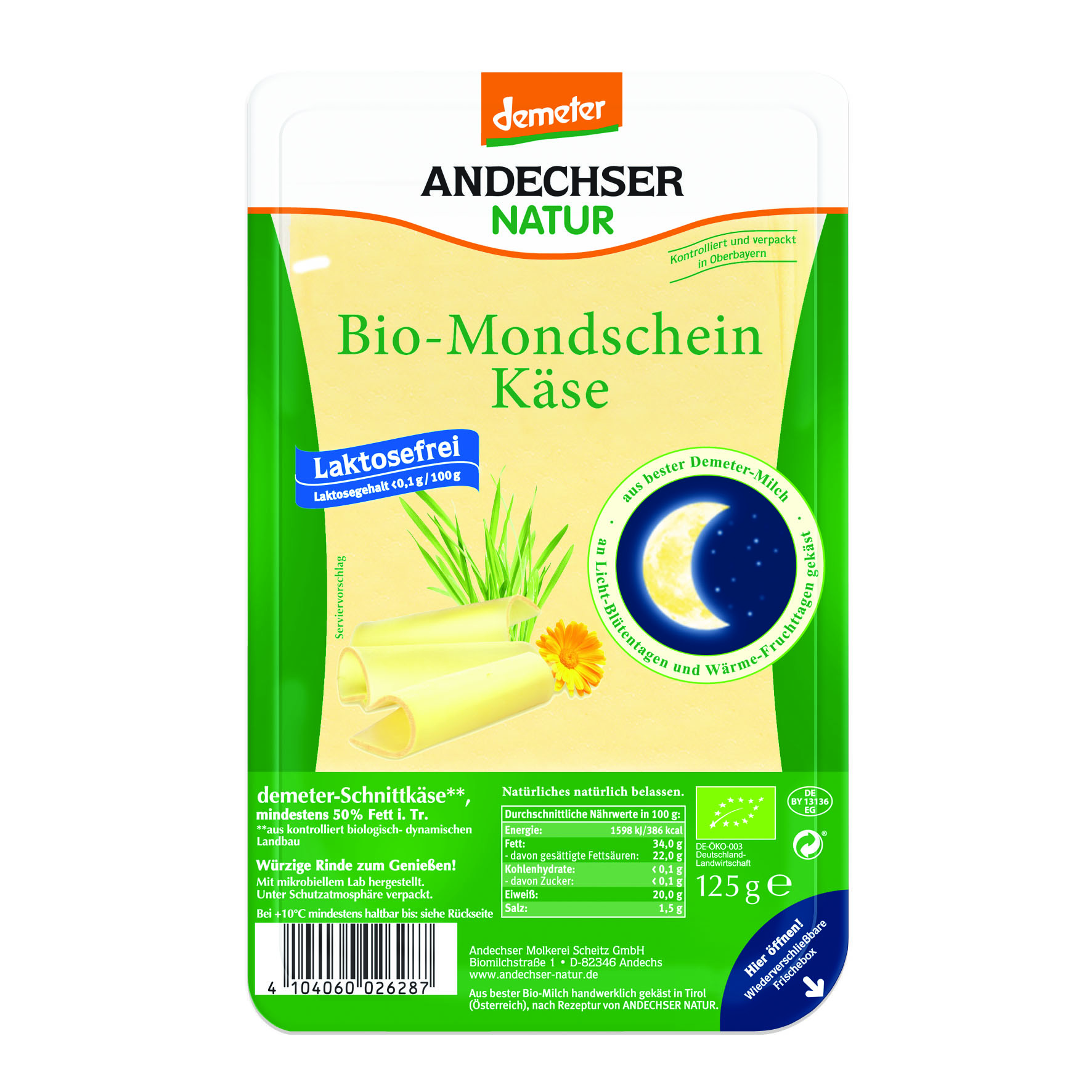 ANDemeterMondscheinkaeseinScheiben_125g