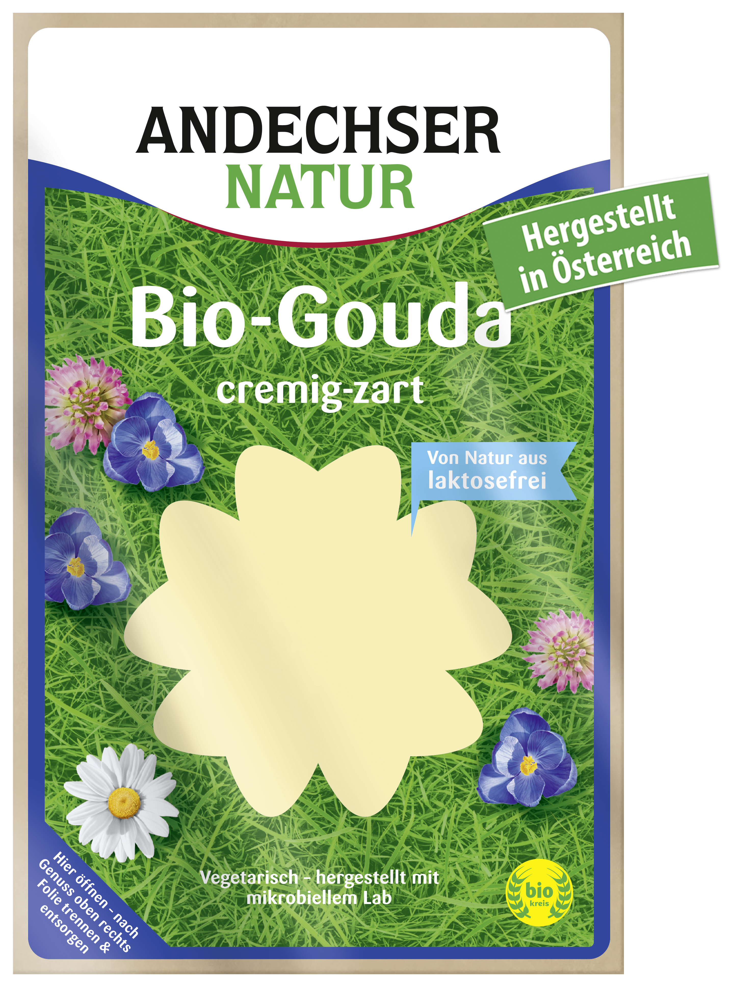 ANDECHSER NATUR Bio-Gouda in Scheiben 48% 150g ANDECHSER NATUR Bio-Gouda in Scheiben 48% 150g