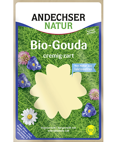 ANDECHSER NATUR Bio-Gouda in Scheiben 48% 150g