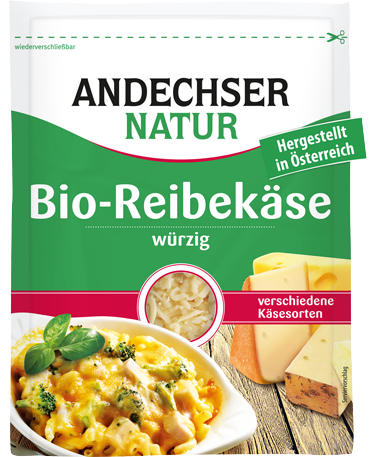 ANDECHSER NATUR Bio-Reibekäse 150g