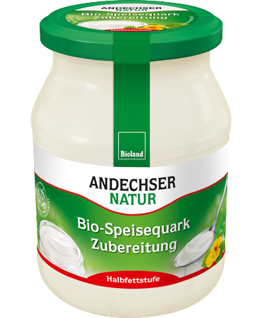 ANDECHSER NATUR Bio Speisequarkzubereitung Halbfettstufe 20% Fett 500g