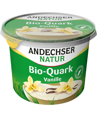 ANDECHSER NATUR Organic fruit curd cheese vanilla 20% 450g