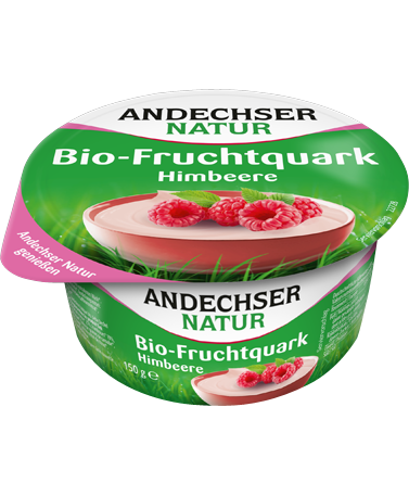 ANDECHSER NATUR Organic fruit curd cheese raspberry 20% 150g