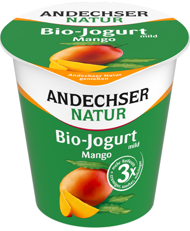 ANDECHSER NATUR Bio Jogurt mild Mango 3,8% 150g