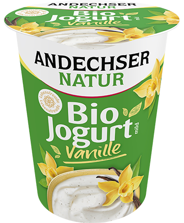ANDECHSER NATUR Mild organic yogurt vanilla 3.8% 400g