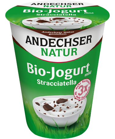 ANDECHSER NATUR Bio Jogurt mild Stracciatella 3,7% 400g Becher