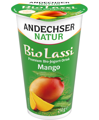 ANDECHSER NATUR Bio Lassi mild Mango 3,5% 250g