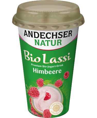 ANDECHSER NATUR Organic lassi raspberry 3.5% 250g