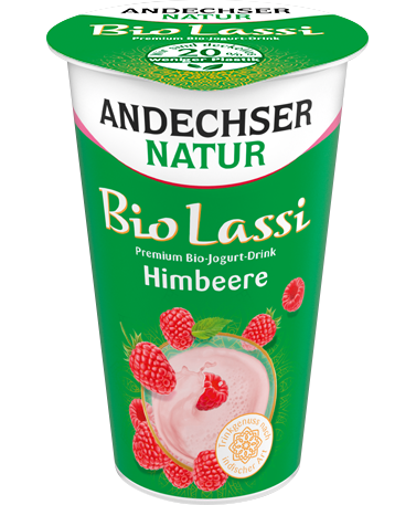 ANDECHSER NATUR Organic lassi raspberry 3.5% 250g