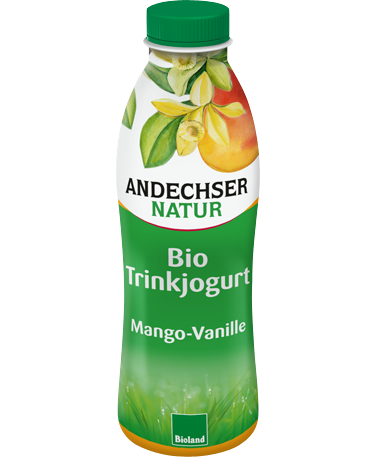 Bio-Trinkjogurt Mango-Vanille