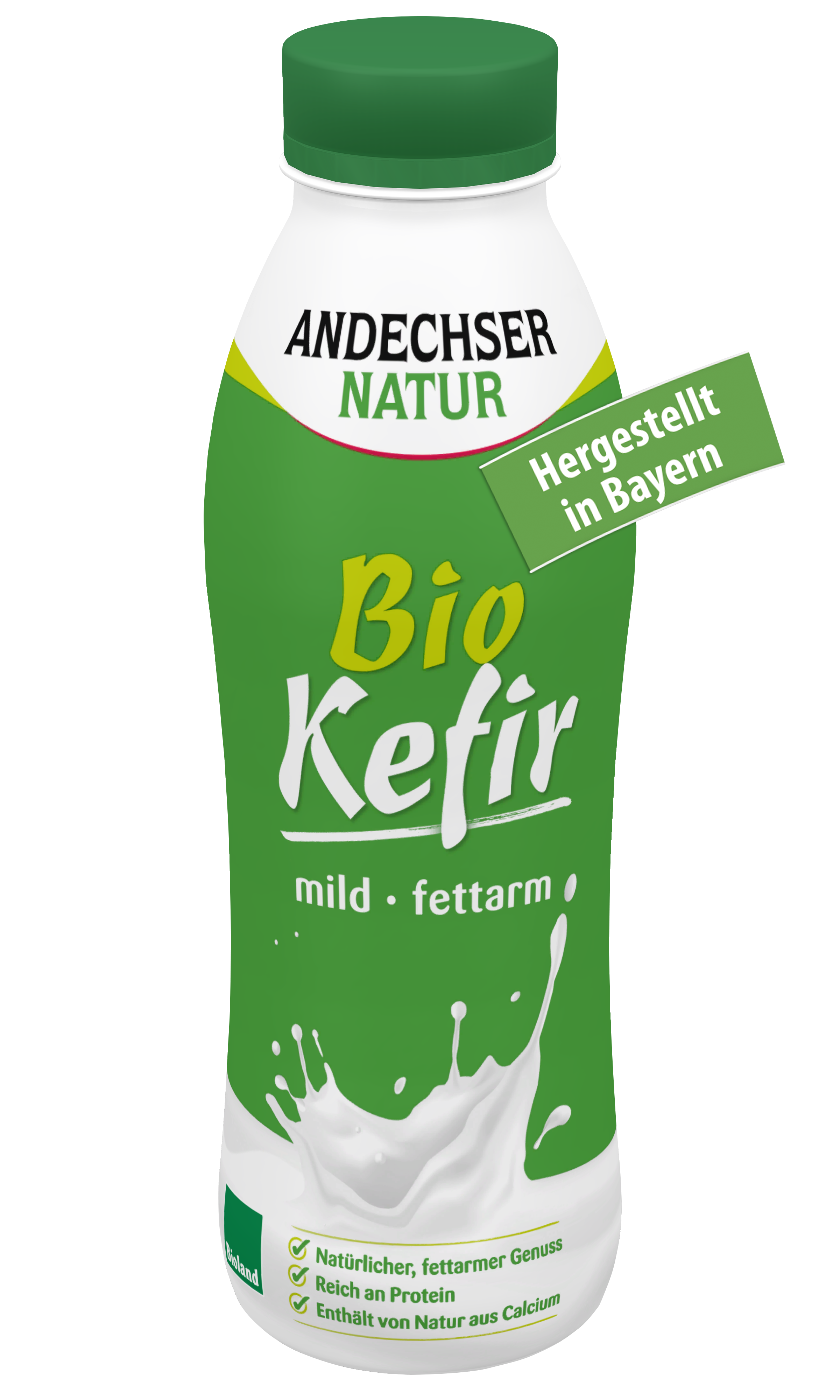 ANDECHSER NATUR fettarmer Bio-Kefir mild mit 1,5% Fett 500g