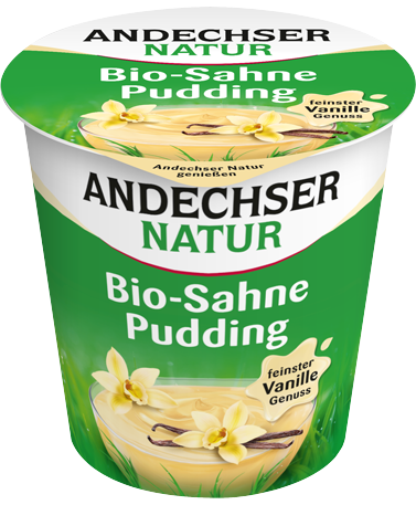 ANDECHSER NATUR Bio-Sahnepudding Vanille 10% 150g