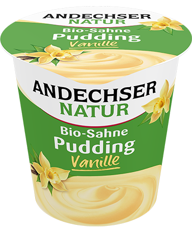 ANDECHSER NATUR Bio-Sahnepudding Vanille 10% 150g