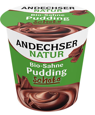 ANDECHSER NATUR Bio-Sahne Pudding Schokolade 10% 150g