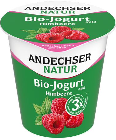 ANDECHSER NATUR Bio Jogurt mild Himbeere 3,8% 150g