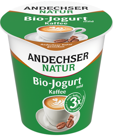 ANDECHSER NATUR Bio Jogurt mild Kaffee 3,8 % 150g