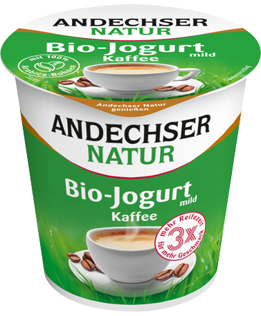 ANDECHSER NATUR Mild organic yogurt coffee 3.7% 150g