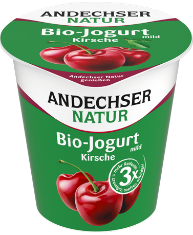 ANDECHSER NATUR Bio Jogurt mild Kirsche 3,8% 150g