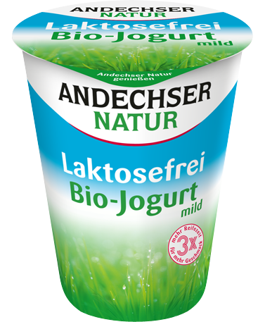 ANDECHSER NATUR Mild organic cream yogurt 3.8% LACTOSEFREE 400g cup