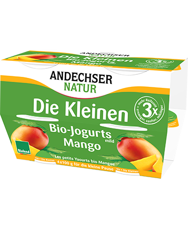 3.8 mango organic Andechser ANDECHSER NATUR | Natur 4x100g Mild yogurt %