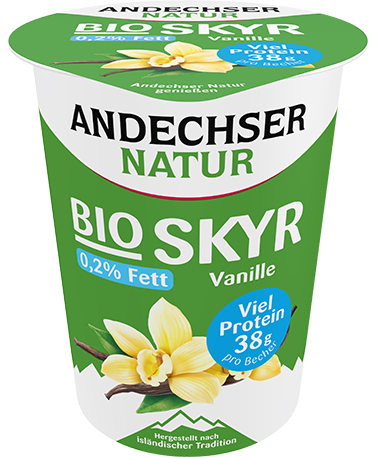 Bio-Skyr Vanille 0,2% Fett 400g 