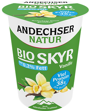 Bio-Skyr Vanille 0,2% Fett 400g 