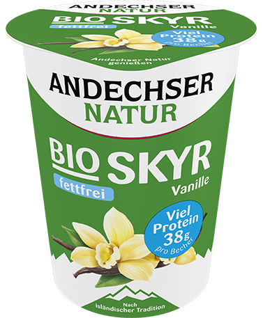 Bio-Skyr Vanille fettfrei 400g 