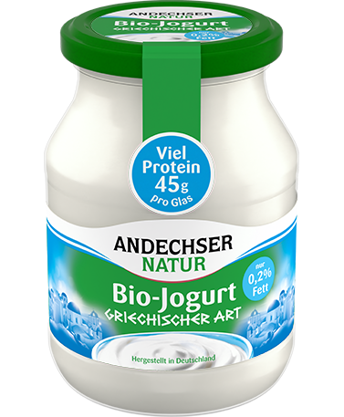 Bio-Jogurt griechischer Art 0,2% Fett 500g 