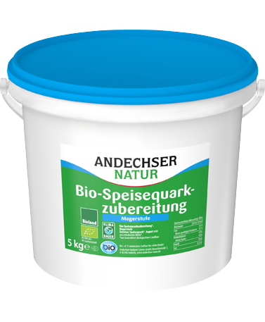 ANDECHSER NATUR Bio-Speisequarkzubereitung, Magerstufe 5kg