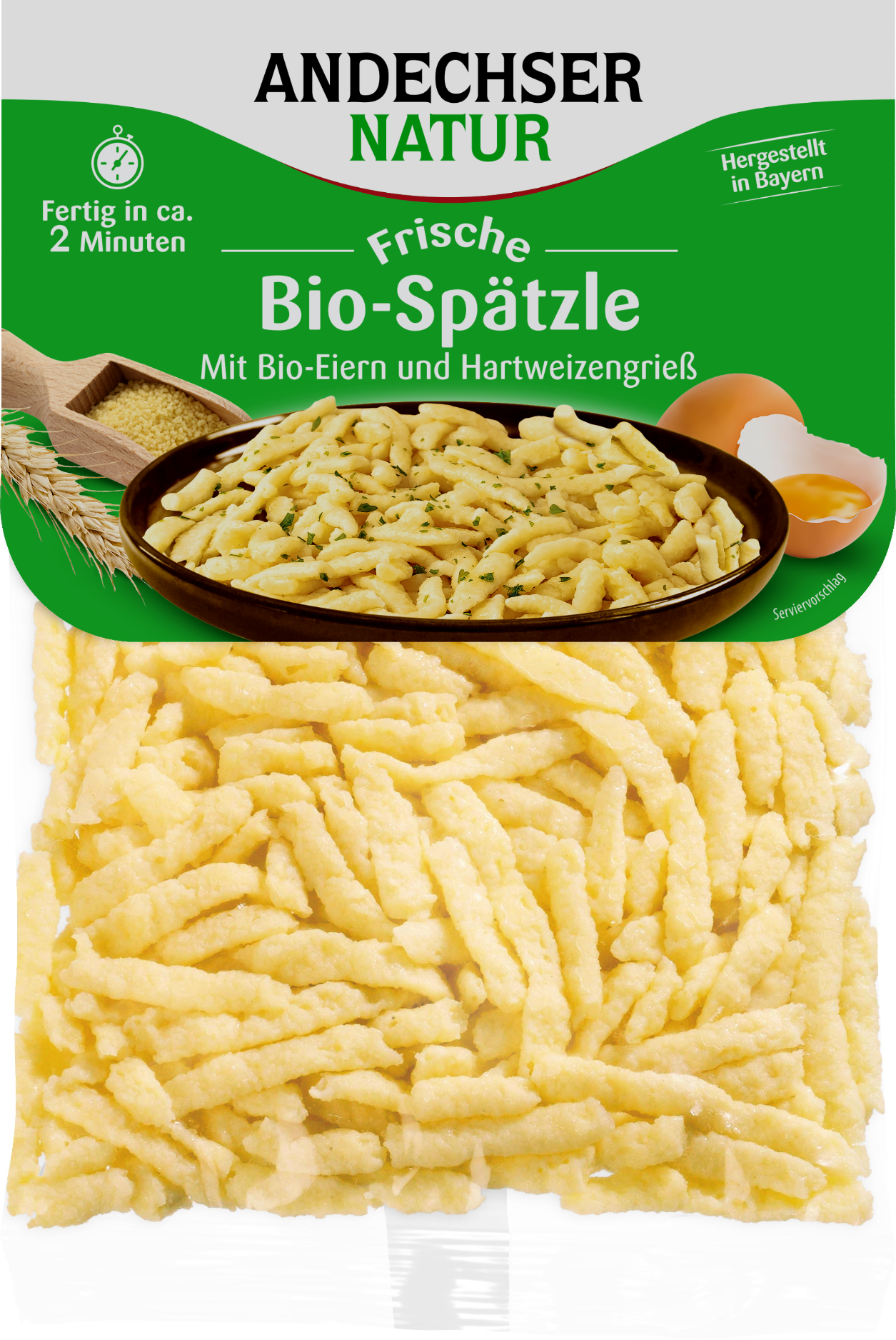 ANDECHSER NATUR Frische Bio-Spätzle 300g