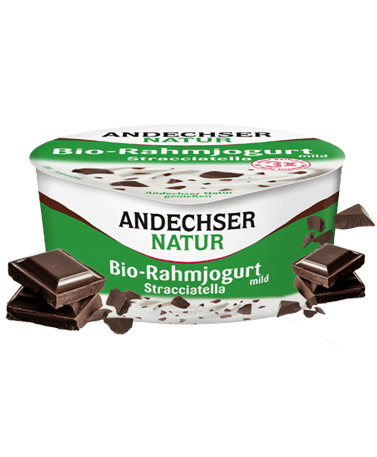 ANDECHSER NATUR Bio Rahmjogurt mild Stracciatella 10% 150g