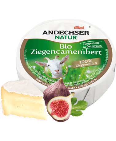 ANDECHSER NATUR Bio Ziegencamembert 50% 100g